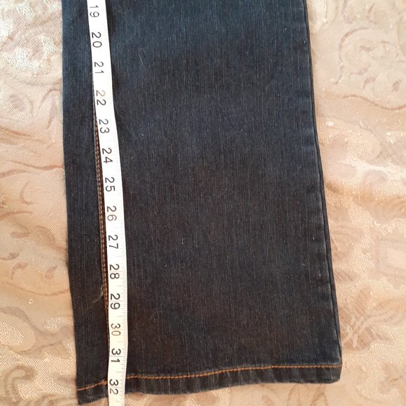 Gap Coupe Blue Women's Dark Washed Jeans Bootcut Tummy Control - Size 6 - NWT - Picture 13 of 13